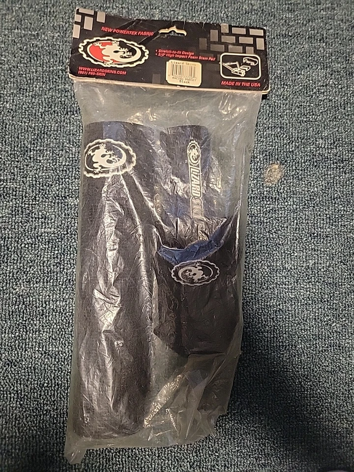 Juego de almohadillas Lizard Skin BMX negro Foto 1 de 1