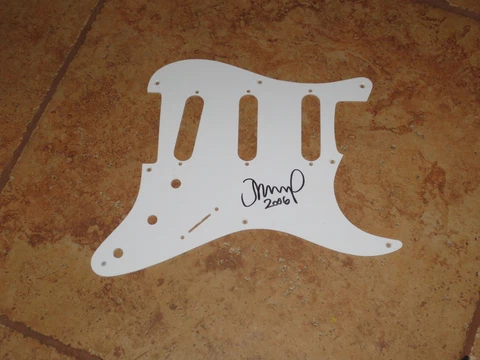 JOHN MELLENCAMP SIGNED PICKGUARD AUTHENTIC AUTOGRAPH JACK AND DIANE COA Cover