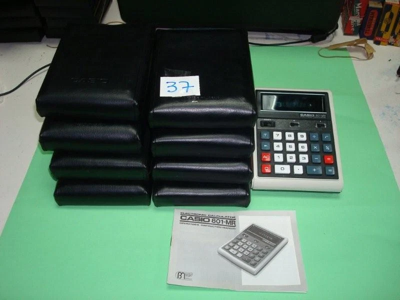 CALCULADORA - CALCULATOR. CASIO 801-MR.  COD$*37 - - Imagen 1 de 1