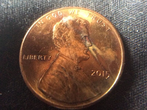 2015 Sneezing Lincoln shield penny,die clash obv & rev,other errors,see pictures Cover