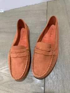 Massimo Matteo Penny Keeper Loafer Women's Shoes Size 7.5 B  Tango Suede NEW - Picture 1 of 4