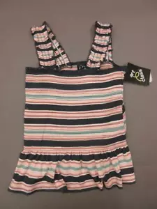 NWT ART CLASS SIZE M(7-8) GIRLS PINK STRIPE VISCOSE SUMMER SLEEVELESS TOP T977 - Picture 1 of 7
