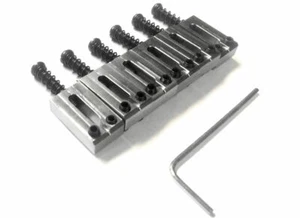 Genuine Solid Steel Saddle set 10.8mm for Electric style Guitar Bridge Tremolo - Picture 1 of 4