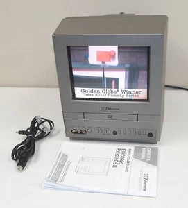 Schön!! Funktioniert!! Emerson #EWC09D5 9" CRT DVD Combo Player TV (Retro Gaming) - Bild 1 von 5