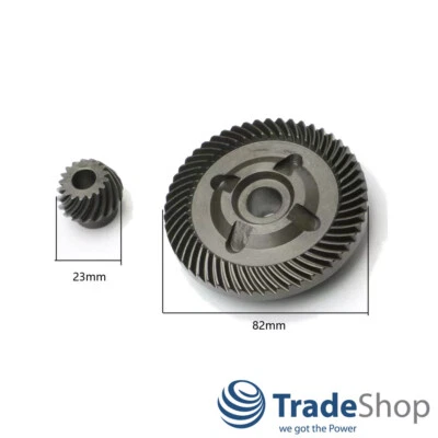 Getriebe-Set (Tellerrad + Kegelrad) für Bosch GWS 20-180 GWS 18-230 GWS 19-230 - Bild 1 von 3