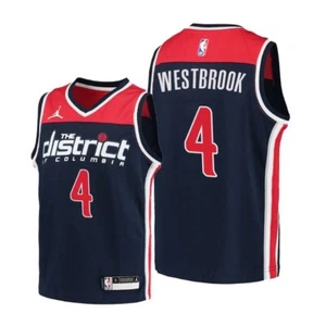 ✅ 110€ Russell Westbrook Washington Wizards Nike Jordan NBA Trikot Herren 2XL 💯 - Bild 1 von 6