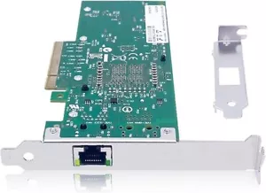 Carte Réseau PCIe 10Gb RJ45 1 Port PCIe x8 LAN Windows Linux Freebox Livebox PC - Bild 1 von 5