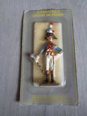 FIGURINE SOLDAT PLOMB STARLUX ATLAS 1ER EMPIRE NAPOLEON TAMBOUR MAJOR N°2 - Photo 1/2