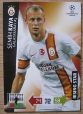Champions League 2012/13 Rising Star card Semih Kaya of Galatasaray