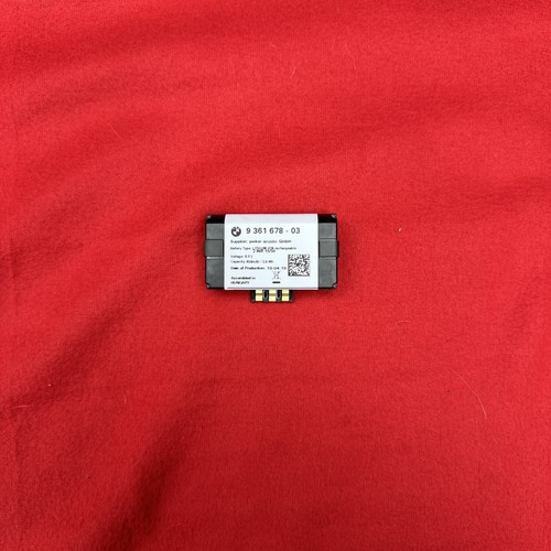 BMW G11 G12 TELEMATICS CONTROL MODULE BATTERRY 9361678 for sale online ...