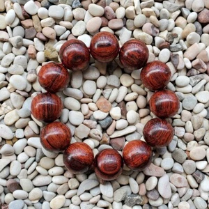 Increíble pulsera 12 cuentas Akar Laka Dalbergia Parviflora 20 mm Kayu Menang #60 - Imagen 1 de 4