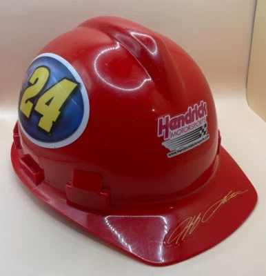 2006 WinCraft NASCAR Hendrick Motor Sports Jeff Gordon Red Hard Hat Helmet - USA - Image 1 of 4