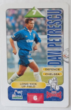 DAN PETRESCU CHELSEA AND ROMANIA SUBBUTEO SQUAD CARD 1995-96