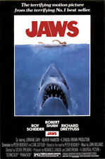 Jaws Movie Poster 24x36 1975 Spielberg Shark Horror Thriller