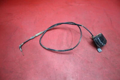 Suzuki Quadrunner 250 1988 4x4 conjunto de acelerador de pulgar con cable Foto 1 de 4