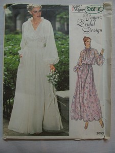Vogue Patterns Uncut Wedding Dress Sewing Patterns For Sale In Stock Ebay