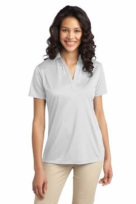 Camisa polo de golfe Port Authority feminina Dri-Fit SIlk Touch desempenho M-L540 - Imagem 1 de 3