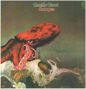 Gentle Giant Octopus SPACESHIP LABELS. NEAR MINT Vertigo Vinyl LP
