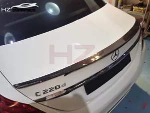 Labio alerón de maletero de fibra de carbono BA LOOK PARA MERCEDES W205 2015 2019 4 PUERTAS BERLINA AMG - Imagen 1 de 11