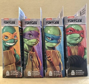 2023 Loyal Subjects BST AXN Teenage Mutant Ninja Turtles TMNT 4 Pk Set NEW! - Picture 1 of 8