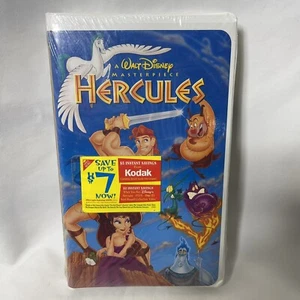 Hercules VHS Clamshell Video Tape Walt Disney Home Video NEW SEALED - Picture 1 of 4