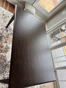 Dining Room Table, La-Z-Boy, Mocha, 60 inches, New - Picture 1 of 5