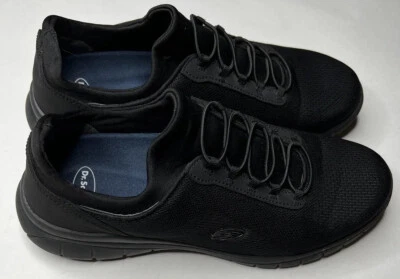 Dr. Scholl's Vision Knit Women’s 10M Black Basic Work Shoes Comfortable - Image 1 of 4