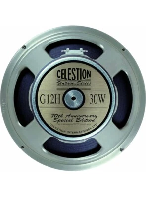 Altavoz de guitarra Celestion G12H 30W - negro/plateado (T1281) Foto 1 de 2