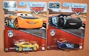 DISNEY PIXAR CARS CRUZ RAMIREZ & JACKSON STORM GRC GLOBAL RACERS NEU - Bild 1 von 7