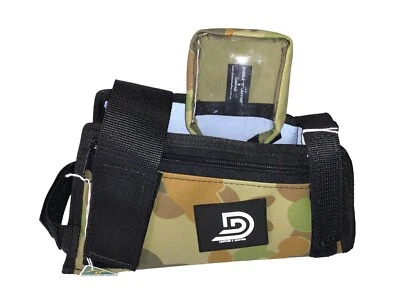 DOUBLE D LEATHER mine lab gpx 6000 set padded control box cover ,screen protector,metal detecting