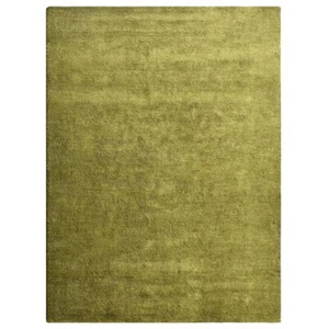 Eco-Friendly Hand Knotted Loom Silk Mix Area Rug Solid Green BBH Homes BBLSM111 - Picture 1 of 80