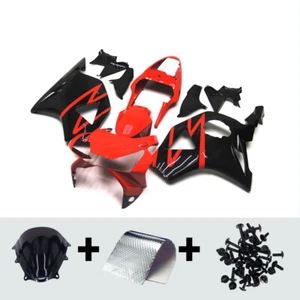 For Honda CBR900RR CBR954RR 2002 2003 Red Black Fairing Kit ABS Plastic Bodywork - Picture 1 of 8