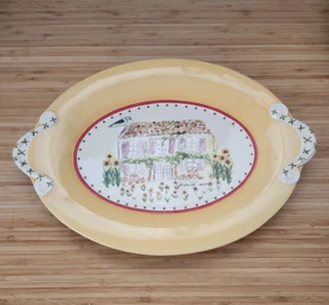 Pfaltzgraff Pistoulet Ovalado Casa/Plato para Servir 19" por Jana Kolpen - Imagen 1 de 11