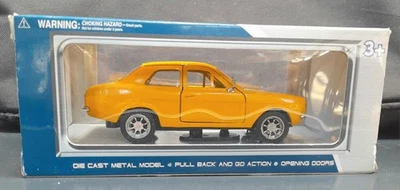 Coche Ford Escort Saico TY3872 Amarillo 1:32 Diecast Collection  Foto 1 de 4