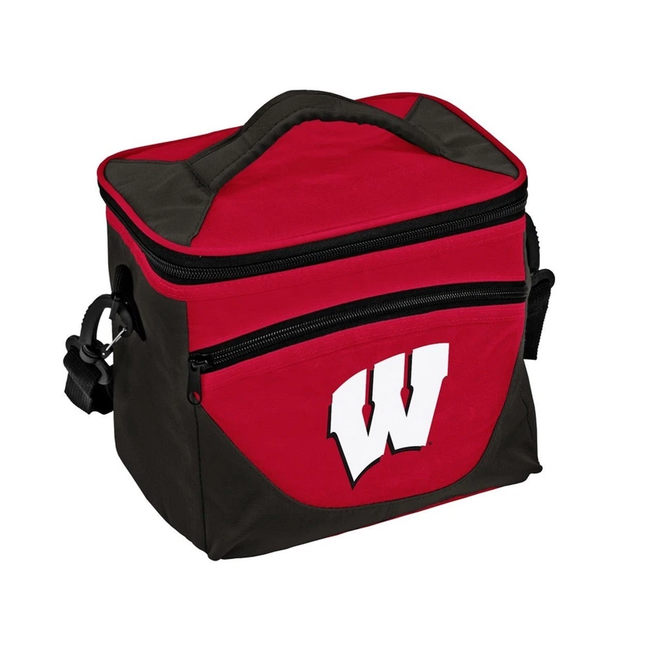 Wisconsin Badgers Halftime Cooler [NEW] Cookout BBQ Drink Ice Lunch Tailgate - Image 1 of 1