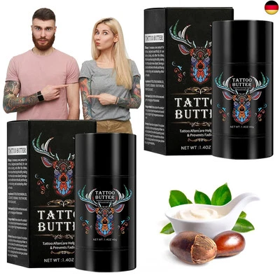 MARKE ARONRAVE ARONRAVE Tattoo Creme Aftercare Butterbalsam, 2 Stück Tattoo Creme Tattoo