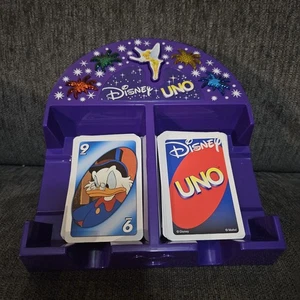 Disney Electronic UNO Family Card Game Mattel Tested Complete All Cards  - Picture 1 of 7