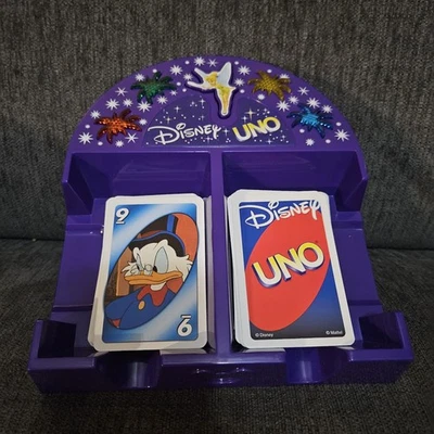 Disney Electronic UNO Family Card Game Mattel Tested Complete All Cards  - Image 1 of 4