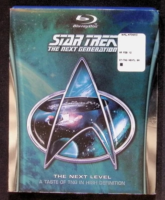 STAR TREK NEXT GENERATION: NEXT LEVEL Taste of TNG High Definition BLU-RAY 2012 - Image 1 of 4