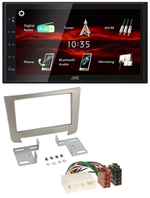JVC USB Bluetooth MP3 DAB 2DIN Autoradio für SSangYong Rexton ab 2013 - Bild 1 von 4