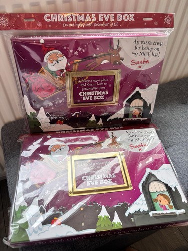 Christmas Eve Hamper Boxes X2 New In Packets Fast Dispatch | eBay UK