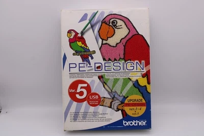 Brother PE-Design Version 5 (UPGRADE) Sticksoftware Digitalisierungssoftware - Bild 1 von 4