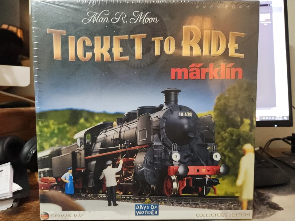 Ticket to Ride board game, 2006 Marklin Collector's Edition, German Map (sealed) - Image 1 of 4