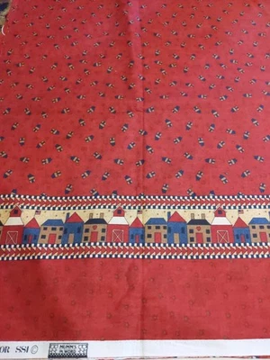 Tela de algodón DEBBIE MUMM Mums The Word 2 yardas por 45 pulgadas Foto 1 de 4