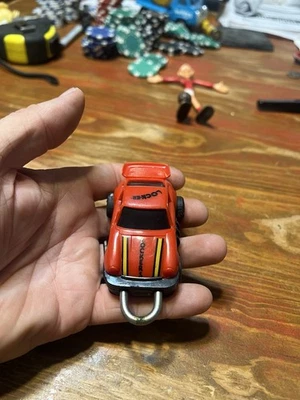 Coche Candado Road Champs LOCK-ERS Vintage ROJO Porsche 1986 ¡Funciona!  Foto 1 de 4