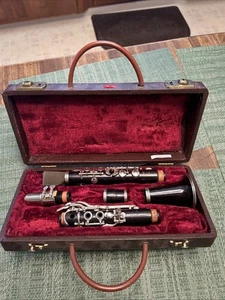 Antique Royal Artist Paris France Clarinet Albert System New Pads - Picture 1 of 6