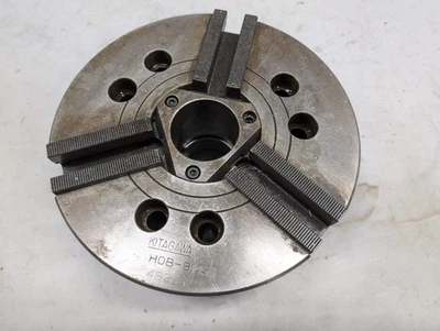 KITAGAWA HOB-8 M55 TORNO CNC 8" PULGADAS 3 MORDAZAS PORTABROCAS HIDRÁULICO Foto 1 de 4