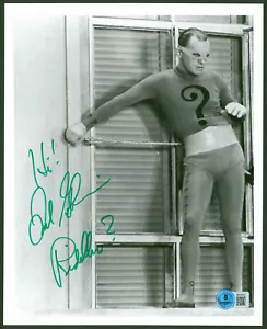FRANK GORSHIN + INDOVINELLO? Iscrizione firmata 8x10 foto corpo intero autografata BAS - Foto 1 di 1