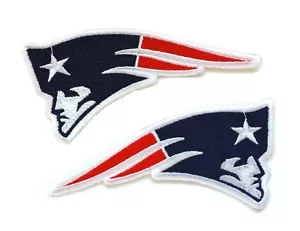 Manica New England Patriots Super Bowl NFL calcio ricamato ferro su toppa 01 - Foto 1 di 3