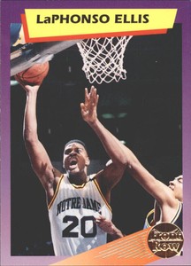 1992 Front Row Dream Picks Gold #91 LaPhonso Ellis#{College Stats